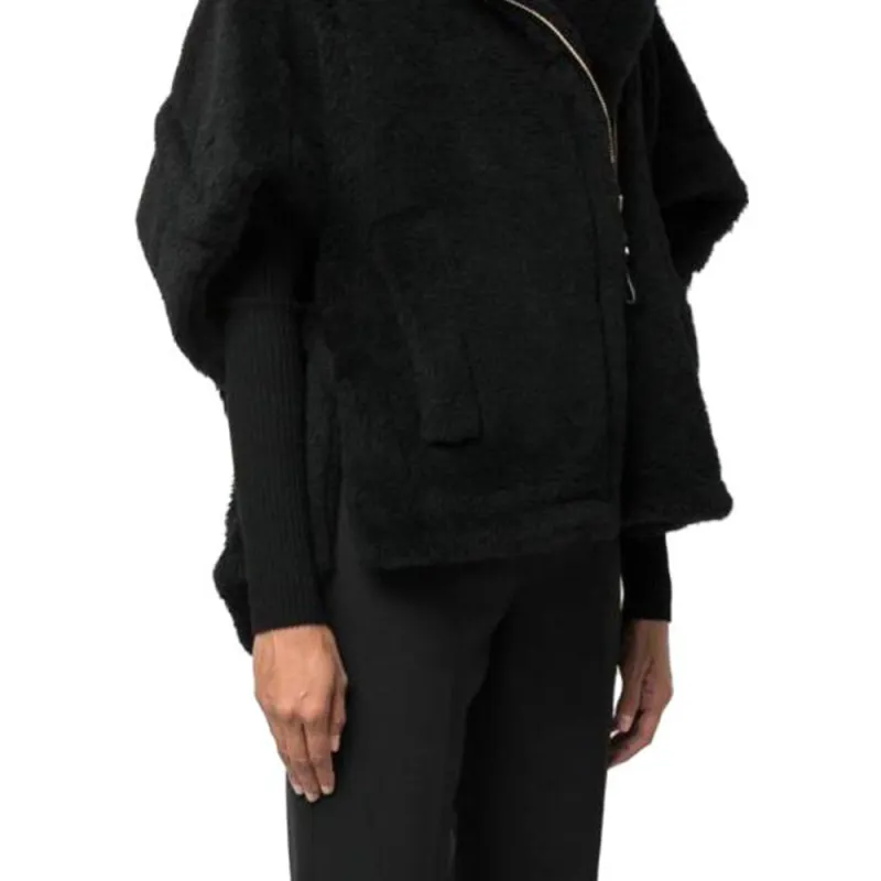 MaxMara Collared Short Sleeve Coat-5
