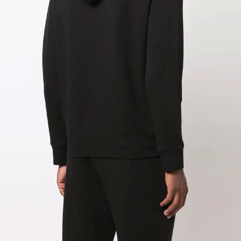 EMPORIO ARMANI Logo Patch Zip up Hoodie-5