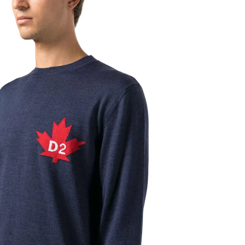 DSQUARED 2 Long Sleeved Knitted Jumper-5