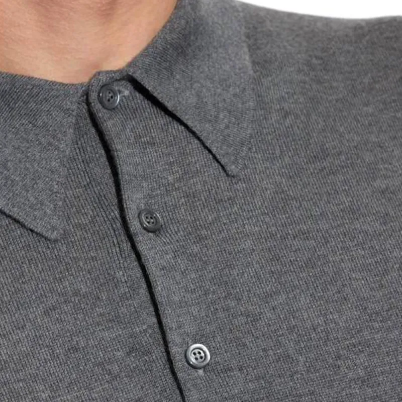 GUCCI Polo Shirts Men Gray-1