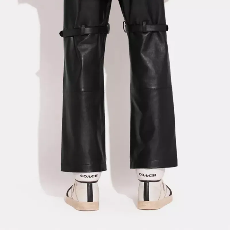 COACH SS23 Casual Pants Men's Black-4