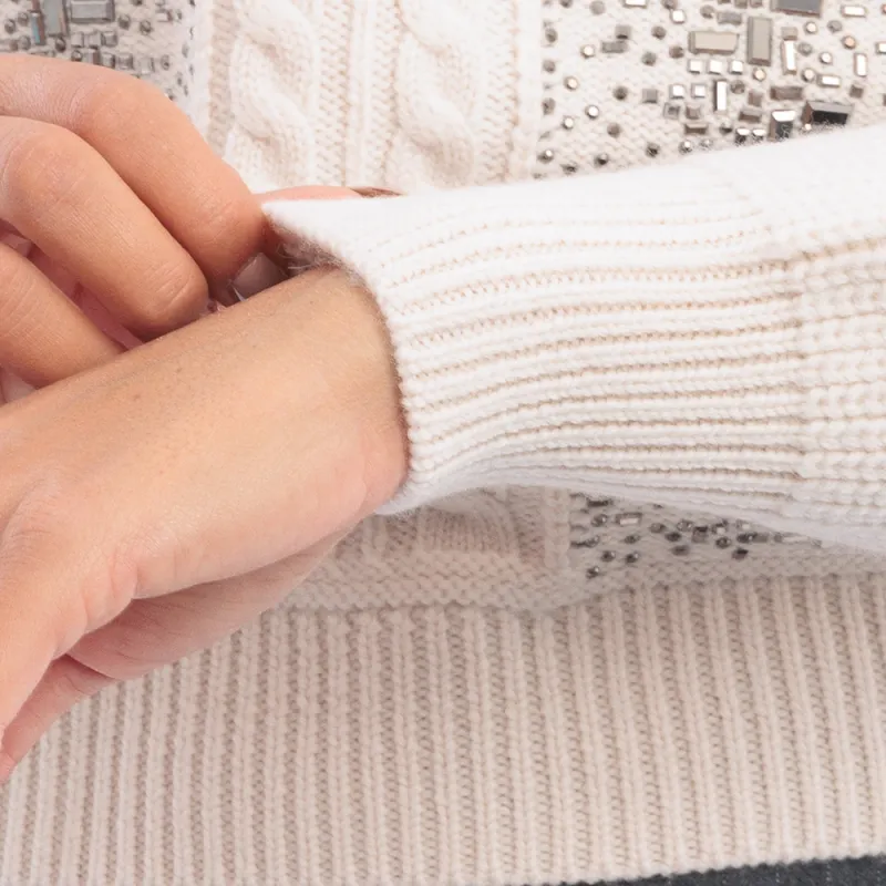 MaxMara Sweater Women's Light Beige-4