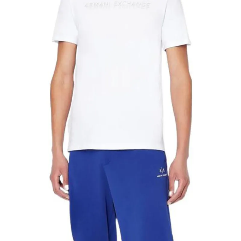 ARMANI EXCHANGEAE SS22 T Shirt Men's White-4