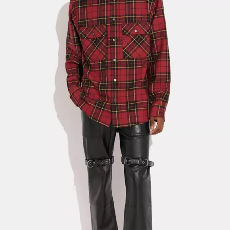 COACH SS23 Casual Pants Men's Black-2