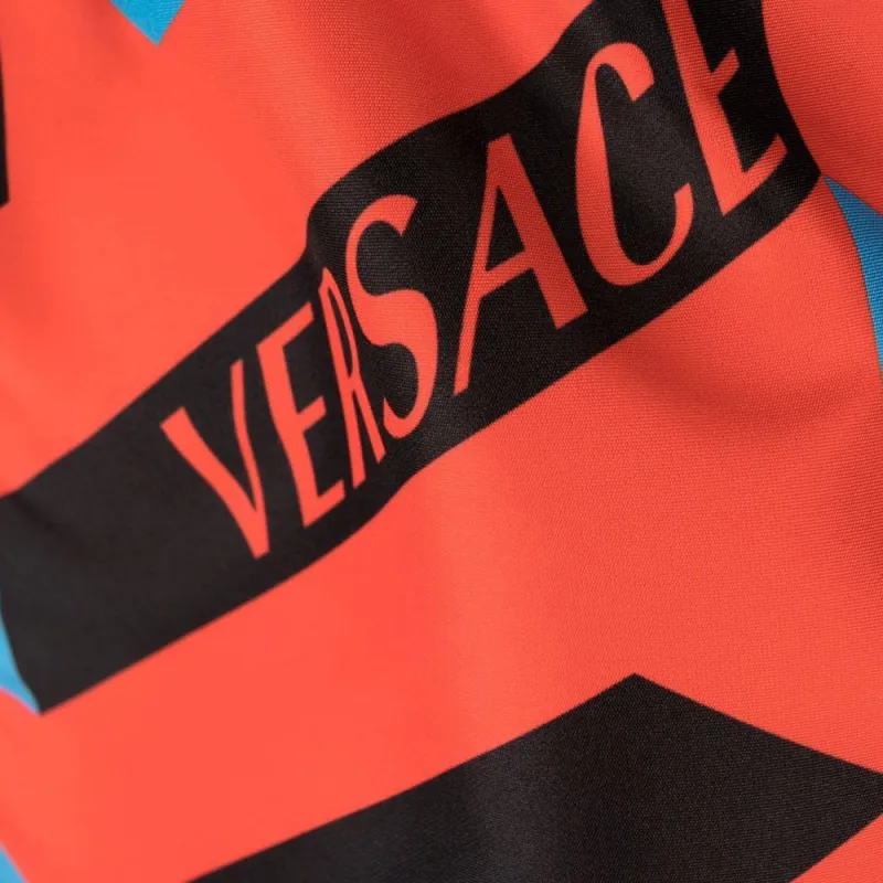 VERSACE Swimming Shorts Men Red-3
