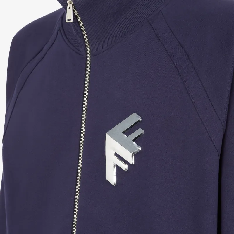 FENDI Jackets Men Dark Blue-2