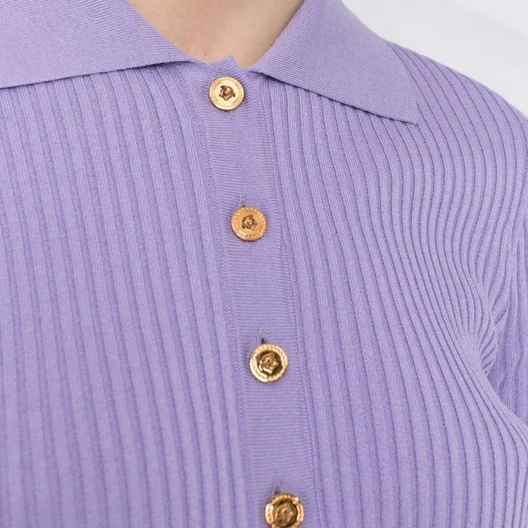 VERSACE Polo Shirts Women's Light Purple-1