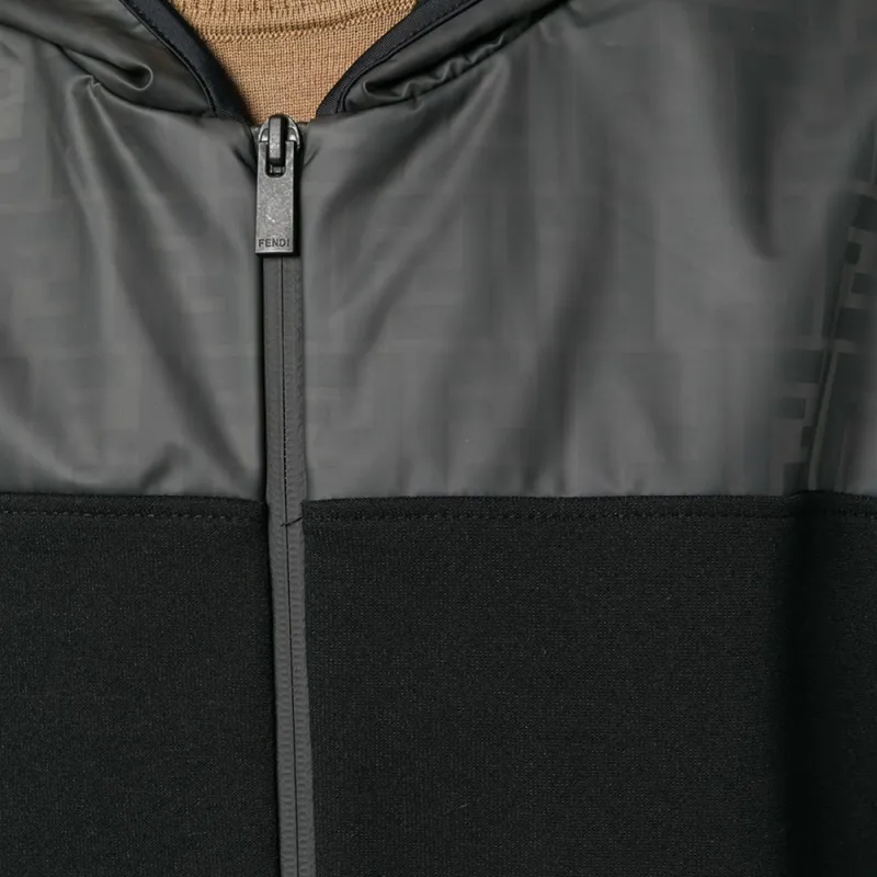FENDI Jackets Men Black-4