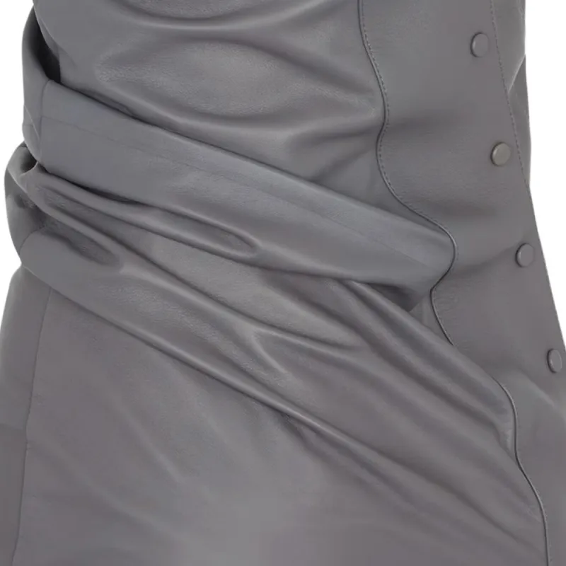FENDI Sleeveless Dress Women's Gray-3