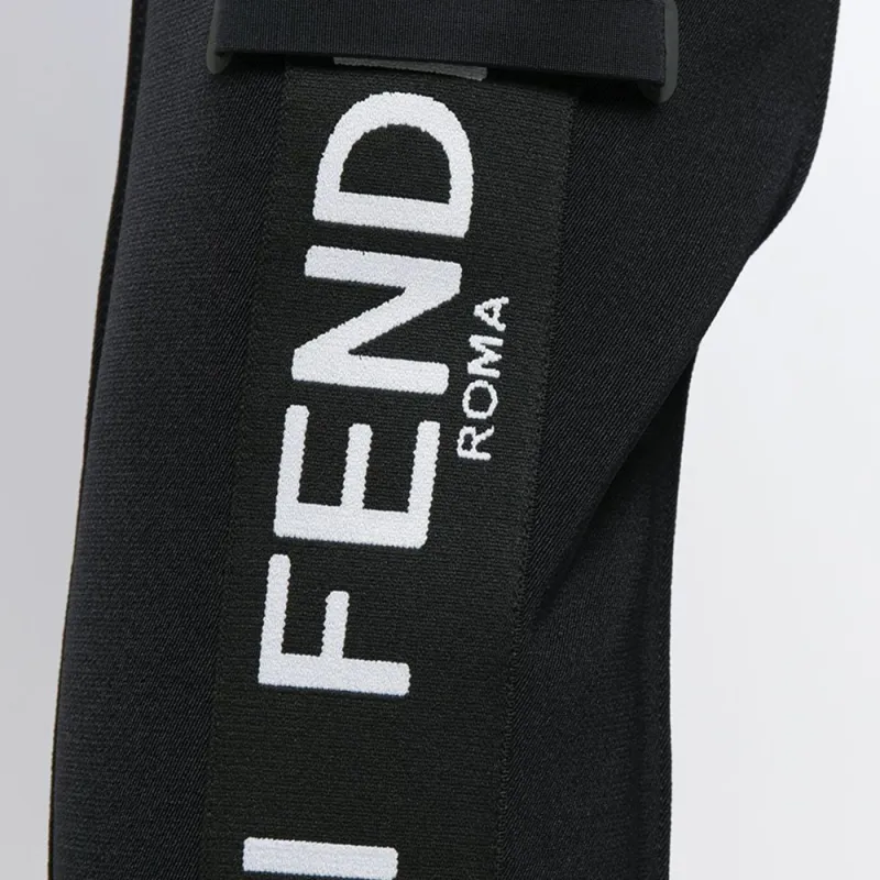 FENDI Leggings Women's Black-4