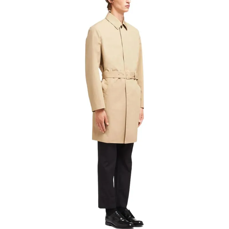 PRADA FW22 Trench Coat Men's Beige-2