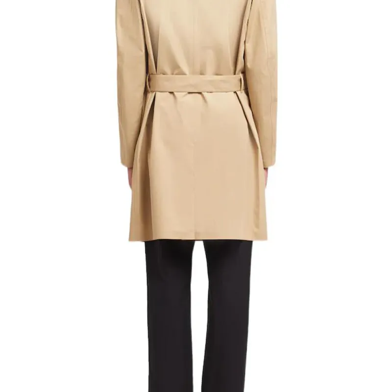 PRADA FW22 Trench Coat Men's Beige-4