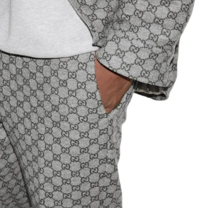 GUCCI Casual Pants Men Gray-4