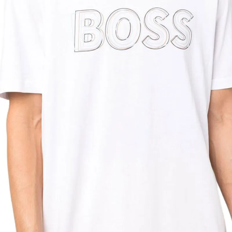HUGO BOSS SS22 T Shirt Men's White-5