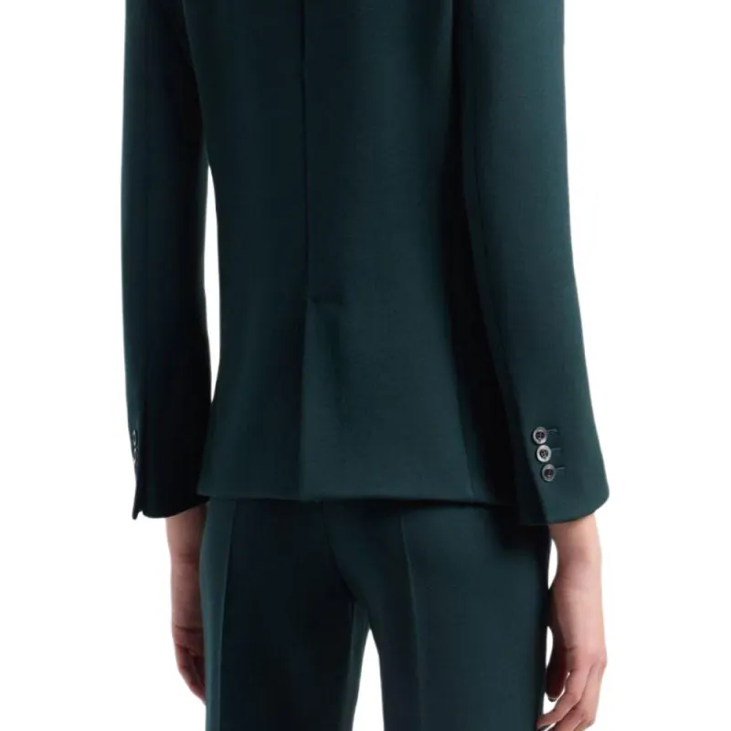 GIORGIO ARMANI Double breasted Jacket In Stretch Double sided Wool-5