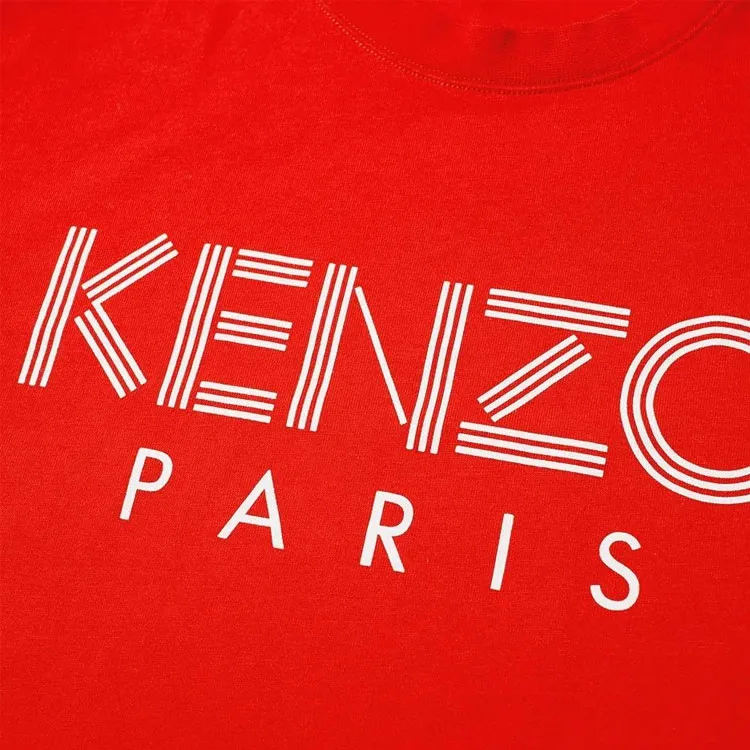 KENZO SS22 Paris Casual T-Shirt Red-5