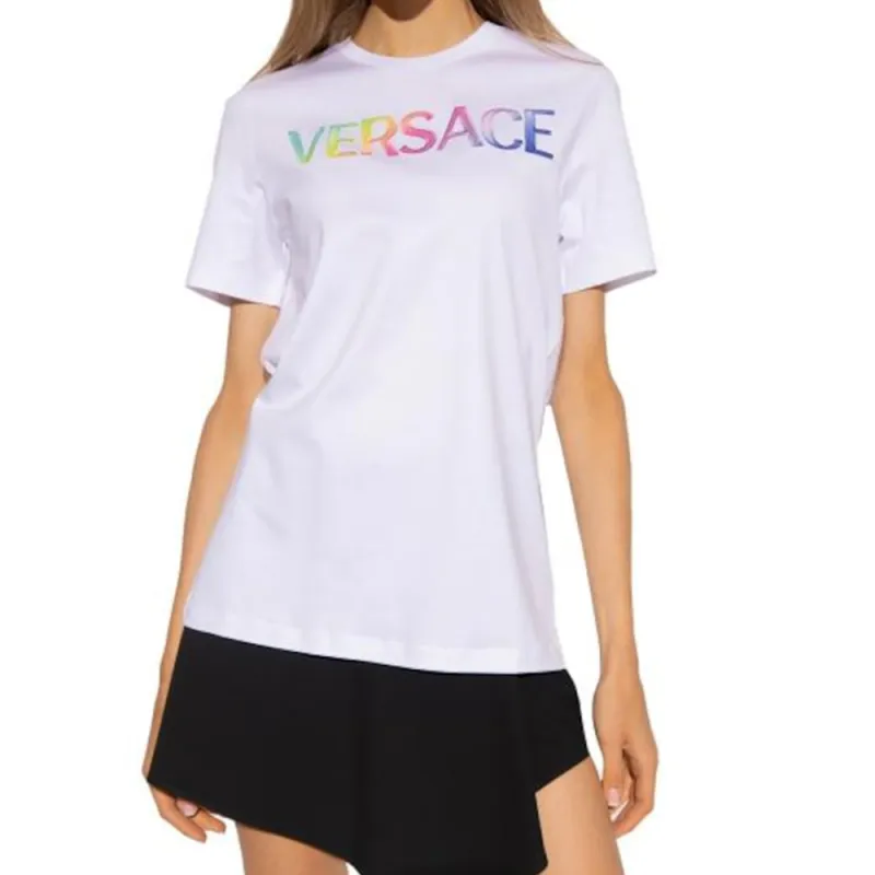 VERSACE T Shirts Women's White-1