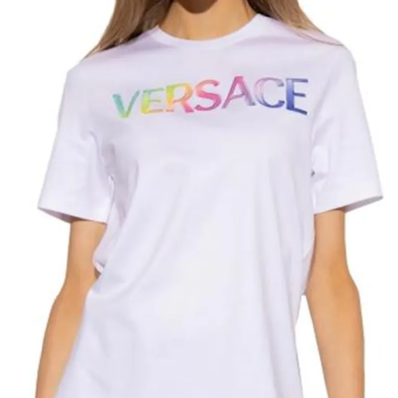 VERSACE T Shirts Women's White-3