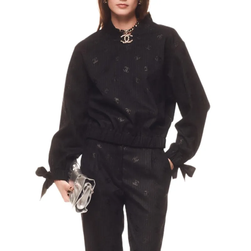 CHANEL 24 New Spring And Summer Arrivals Casual Pants Women's Black-1