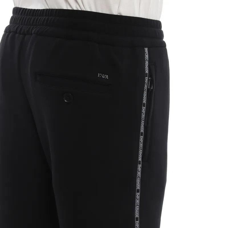 EMPORIO ARMANI SS23 Casual Pants Men's Black-4