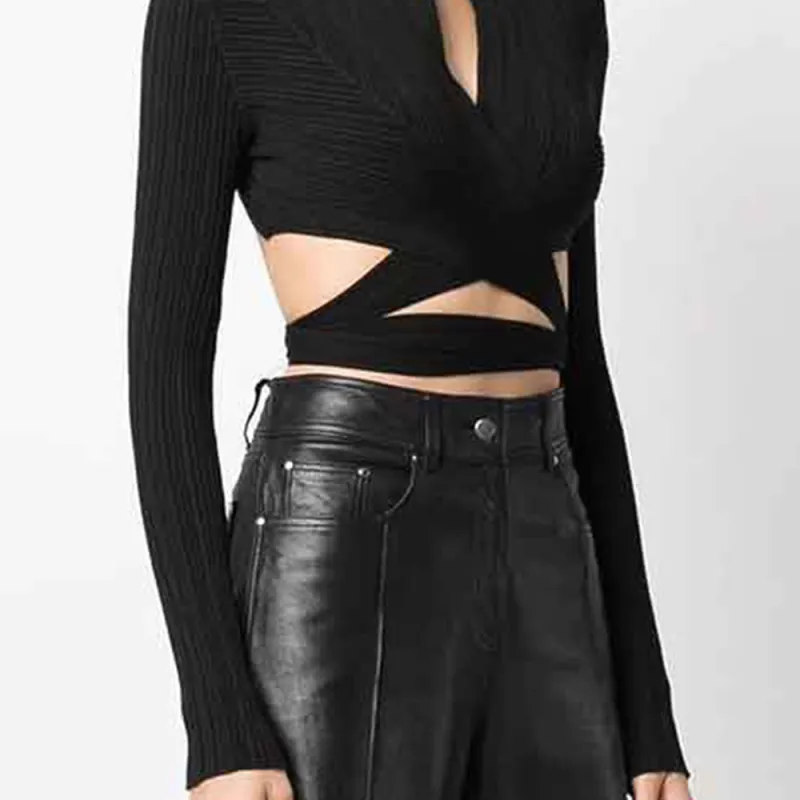 PHILOSOPHY DI LORENZO SERAFINI Cut-Out Long-Sleeved Top-4