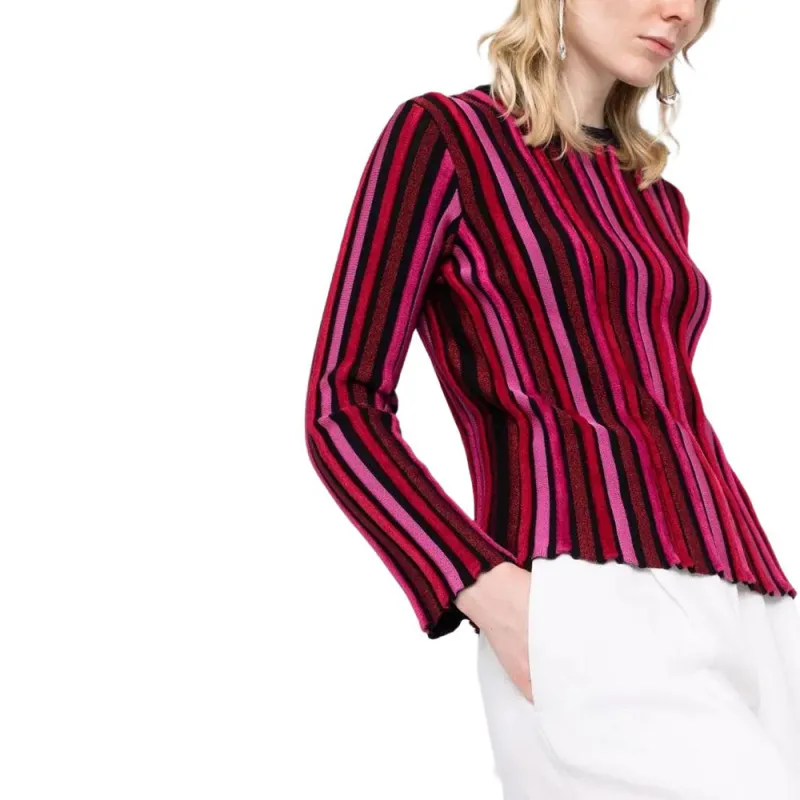 EMPORIO ARMANI SS22 Sweater Women's Pink-4