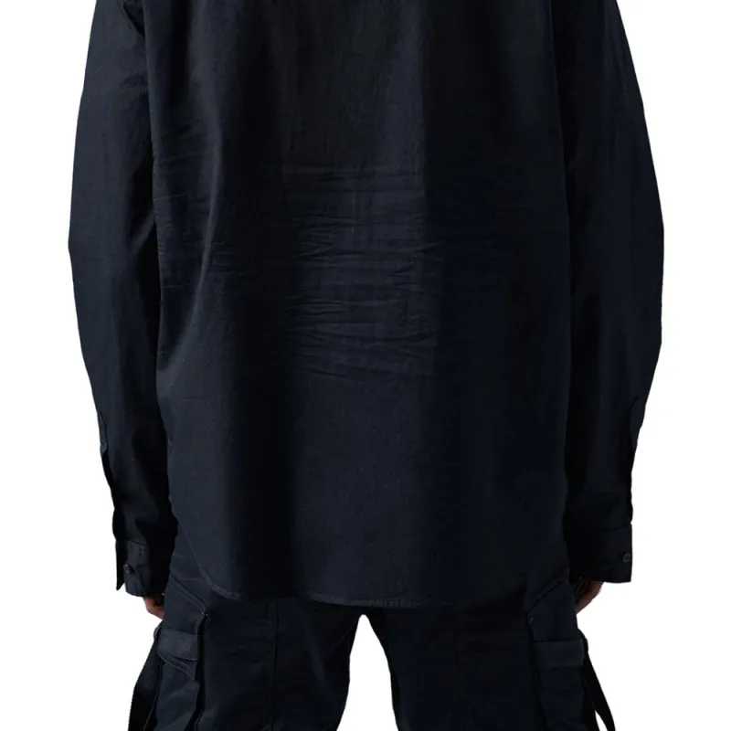 DSQUARED 2 Slogan embellished Long sleeve Shirt-4