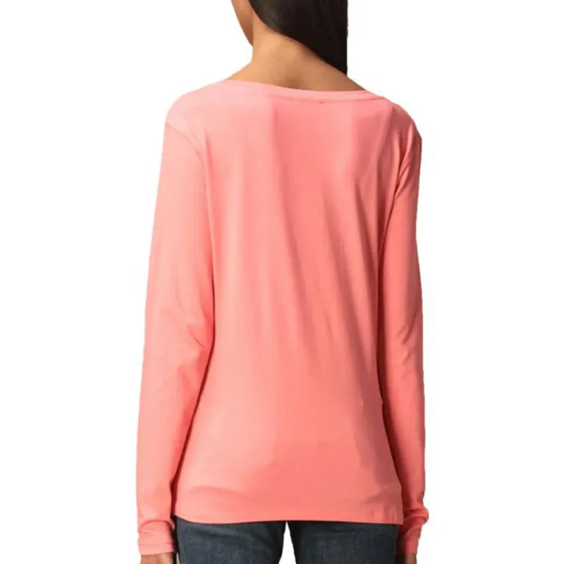 EMPORIO ARMANI T Shirts Women's Pink-1