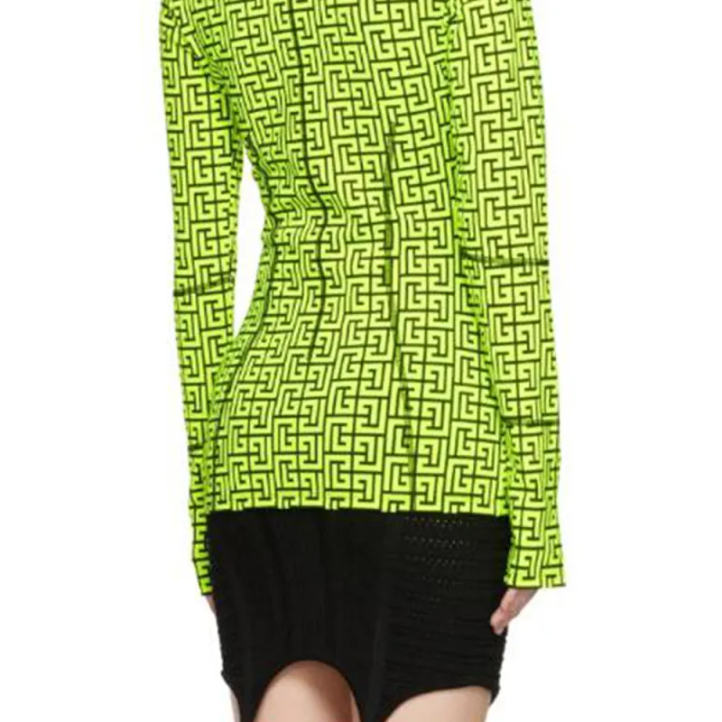BALMAIN T-Shirts Women's Yellow-4