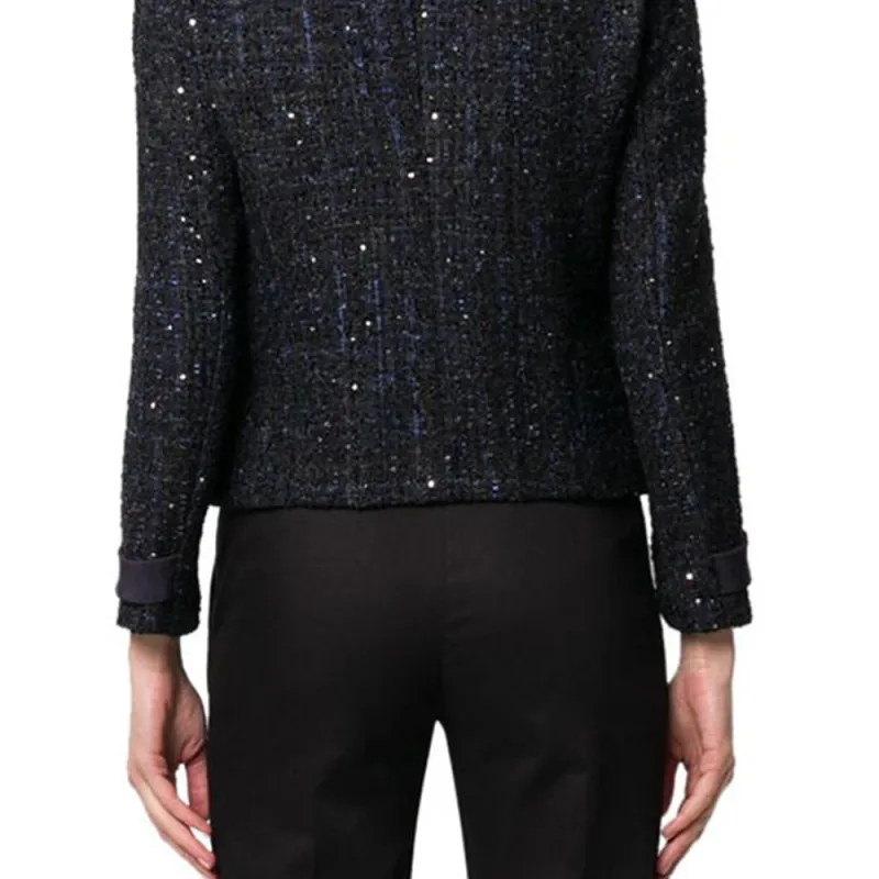 EMPORIO ARMANI Jackets Women's Blue-5