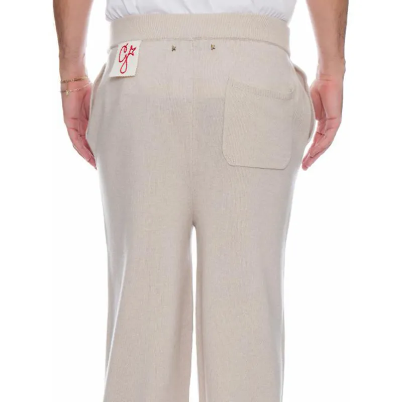 Golden Goose Wide Leg Knitted Trousers-5