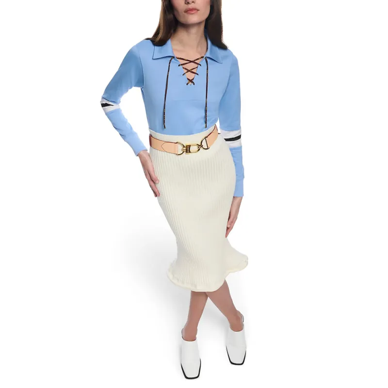 LOUIS VUITTON 54 Long Sleeved Polo Top-2