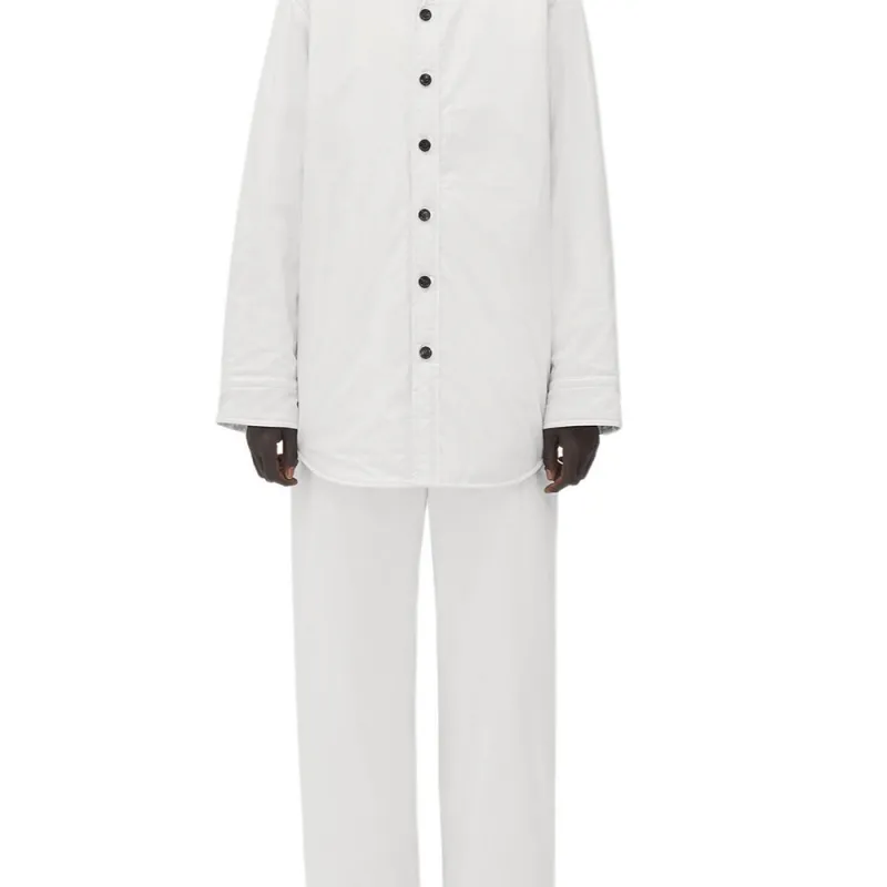 Bottega Veneta Frosted Poplin Padded Jacket-4