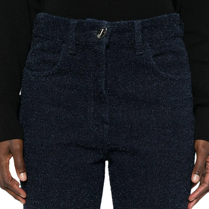 Givenchy Logo Plaque Flared Jeans-4