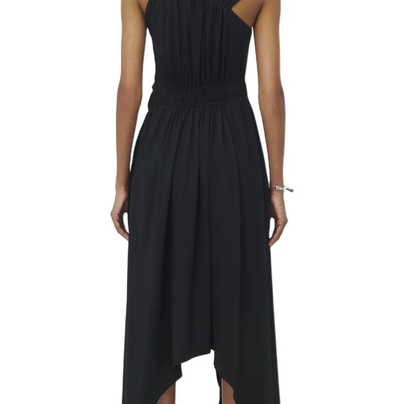 Alexander McQueen Boat Neck Sleeveless Dress-5