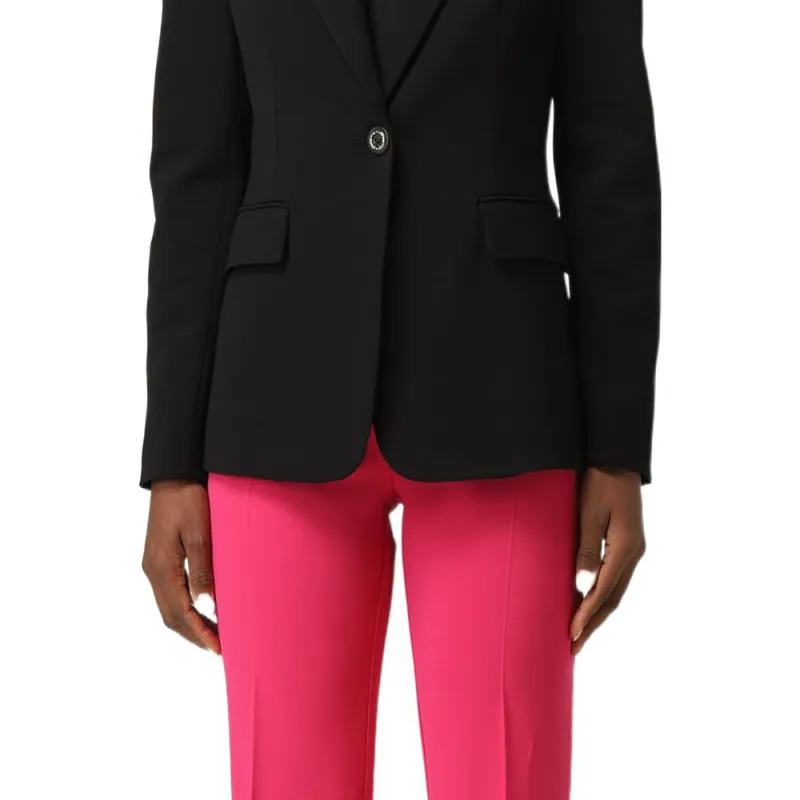 PINKO SS22 Business Suits Coats Women's Black-4
