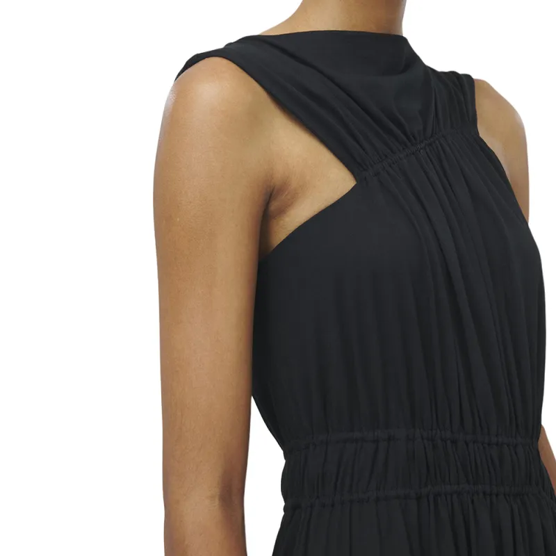 Alexander McQueen Boat Neck Sleeveless Dress-4