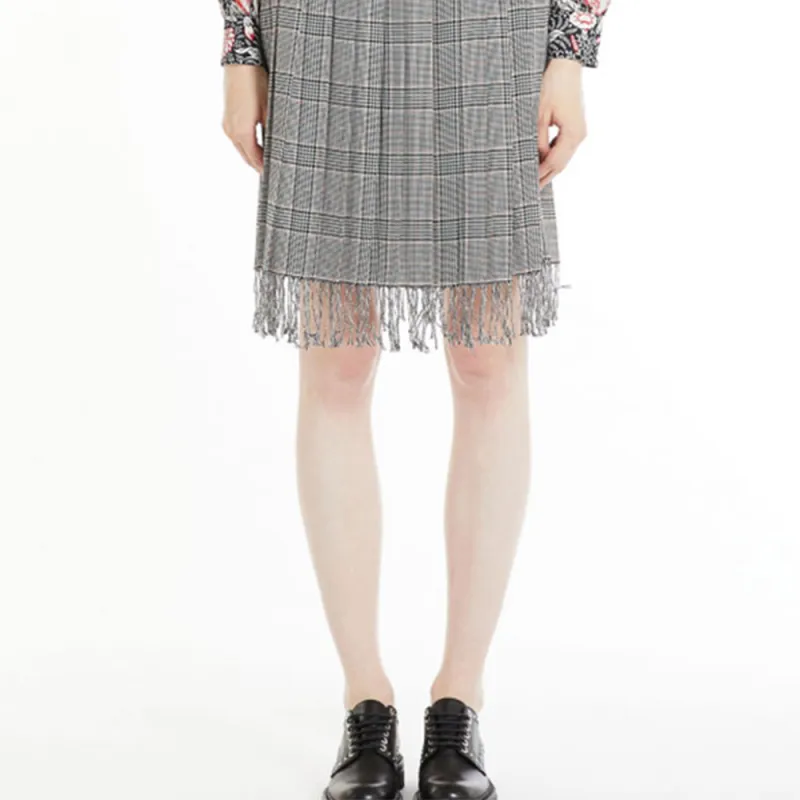 WEEKEND MaxMara FW22 Casual Long Skirts Women's Black-4