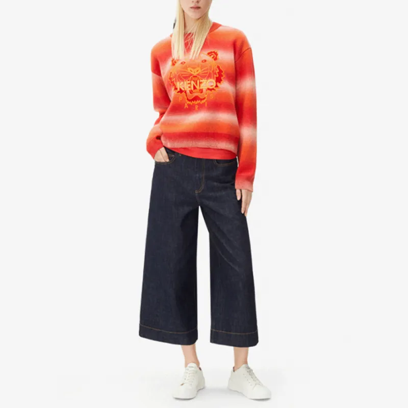 KENZO FW21 Sweater Women's Orange Red-1