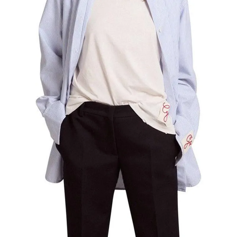 Golden Goose Shirt Women's Light Blue-3