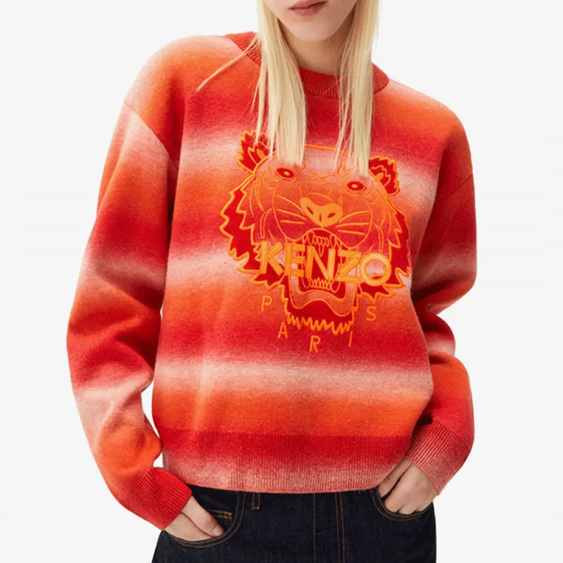 KENZO FW21 Sweater Women's Orange Red-2