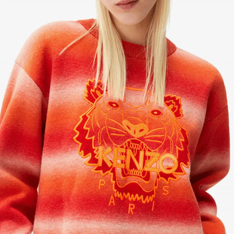 KENZO FW21 Sweater Women's Orange Red-4