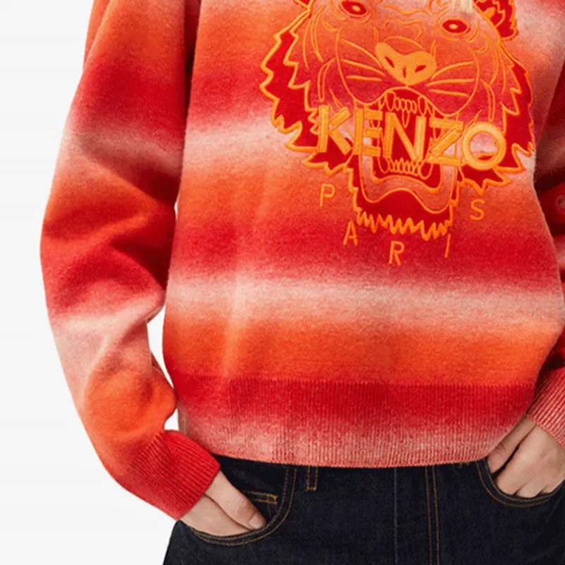 KENZO FW21 Sweater Women's Orange Red-5