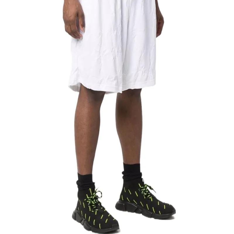 Balenciaga Casual Shorts Loose Fit Men's White-4