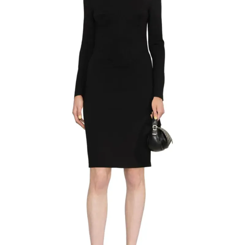 PINKO Corset style Long sleeve Minidress-4