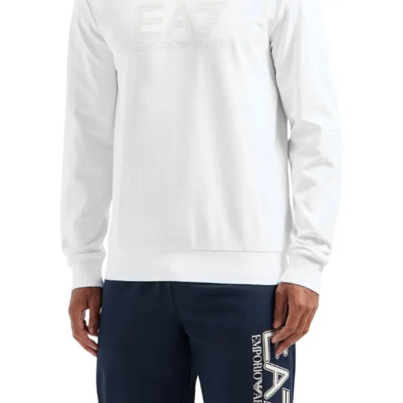 EMPORIO ARMANI EA7 FW24 Sweatshirt Men's White-5