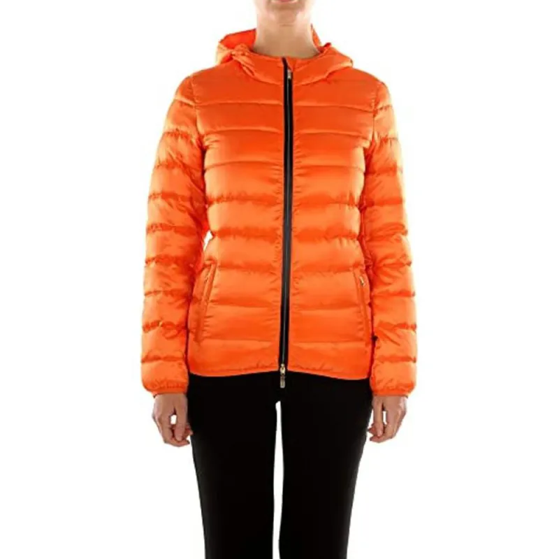 EMPORIO ARMANI Down Jacket Women's Orange Red-2