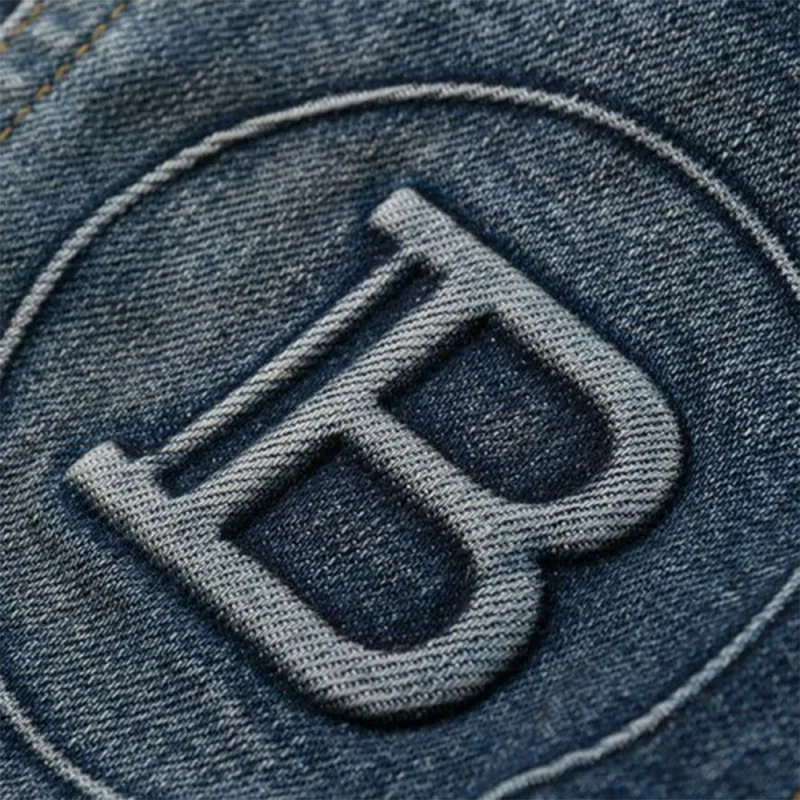 BALMAIN Jeans Men Blue-5