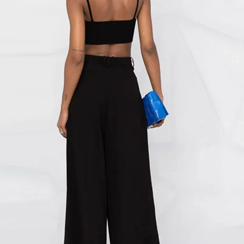 BALMAIN SS22 Knitted Sports Pants Women's Black-5