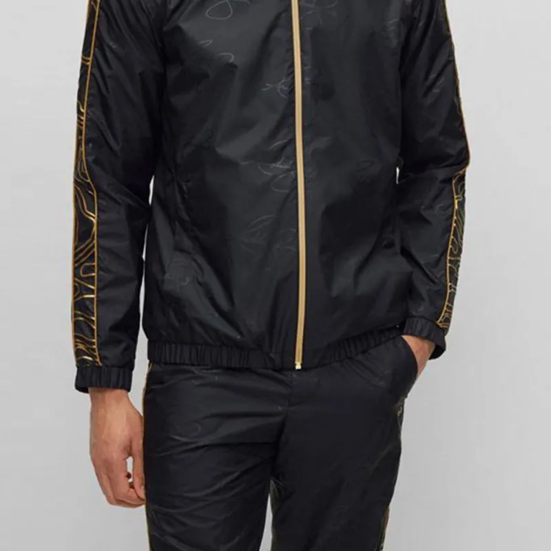 HUGO BOSS HUGO BOSS X AJBXNG SS23 Jackets Coats Men's Black-4